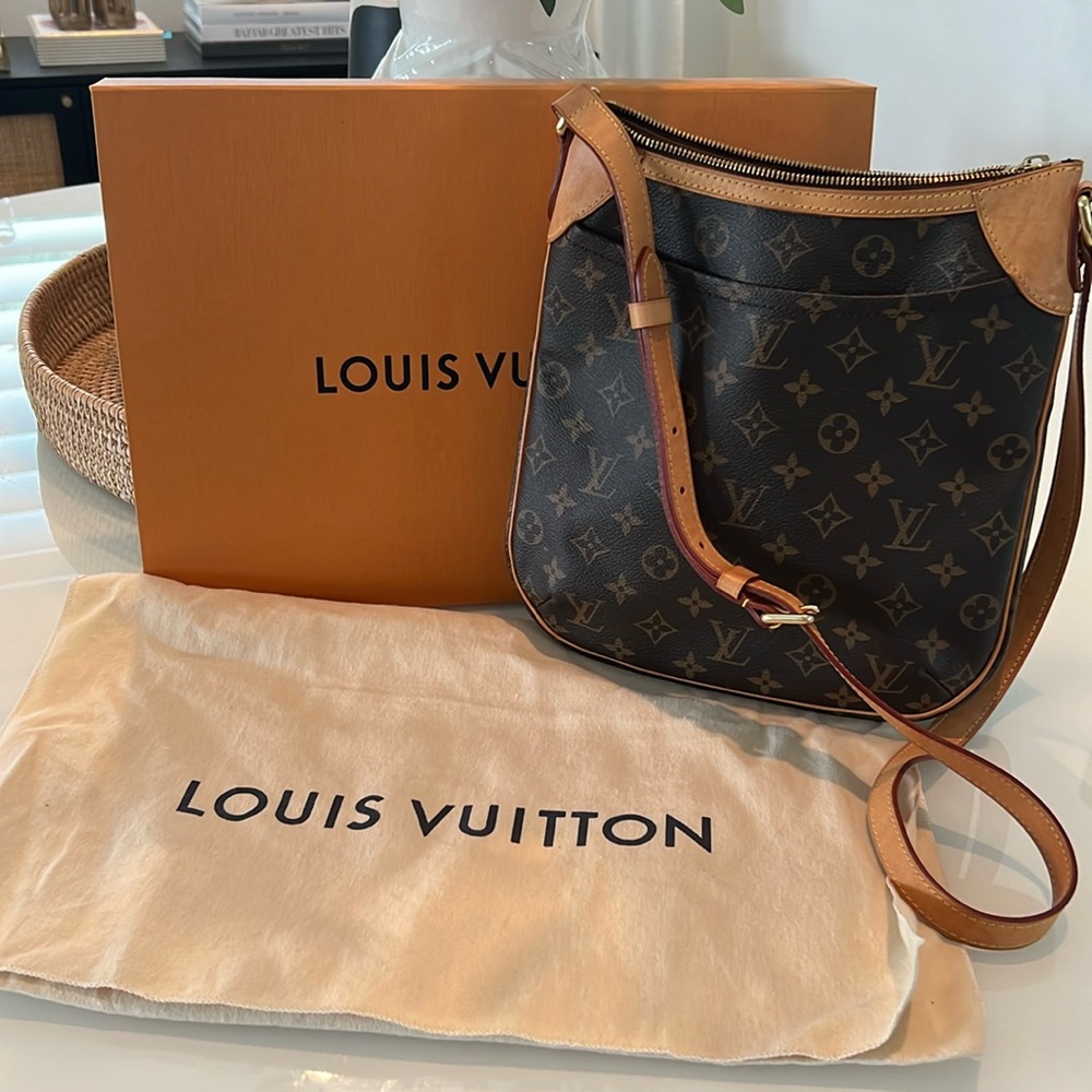 Louis Vuitton | Crossbody Saddle Bag | 💯 Authentic | Monogram Odeon
